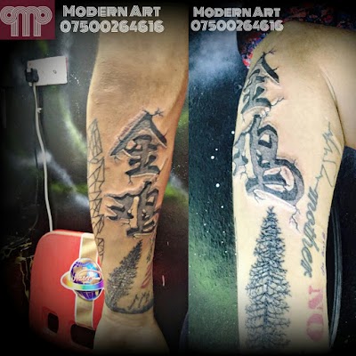 Photos of Modern Art Tattoo مودرن أرت للوشم