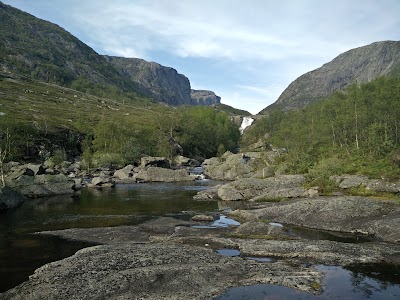 Photos of Hiafossen falls &ndash; a walk to Viglesdalen