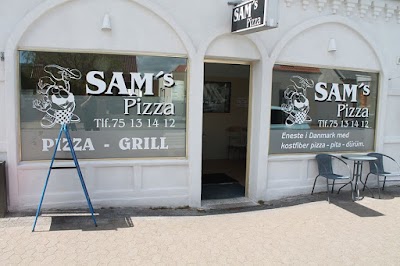 Photos of Sams Pizza.
