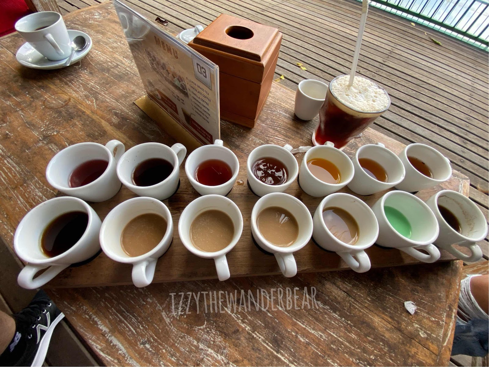 Luwak Coffee and Assorted Tea at Alas Harum Bali