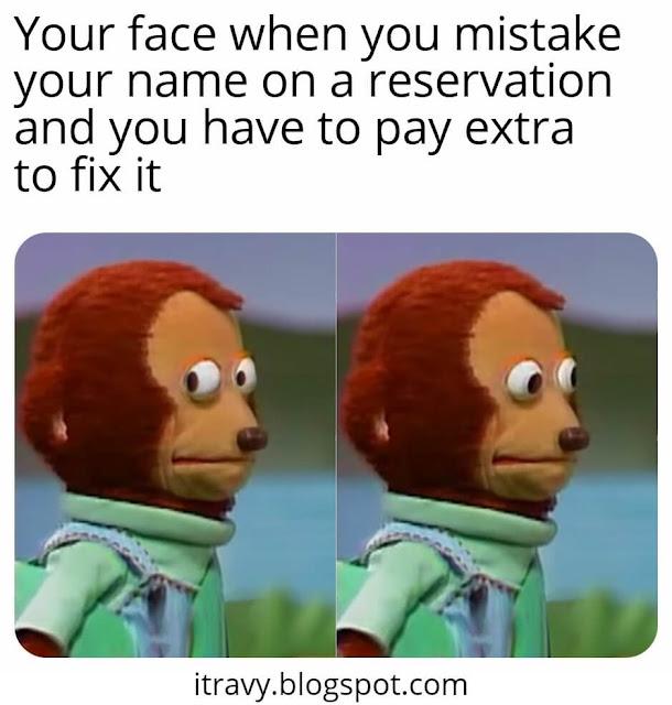 Booking a flight with a mispelling on your nameA