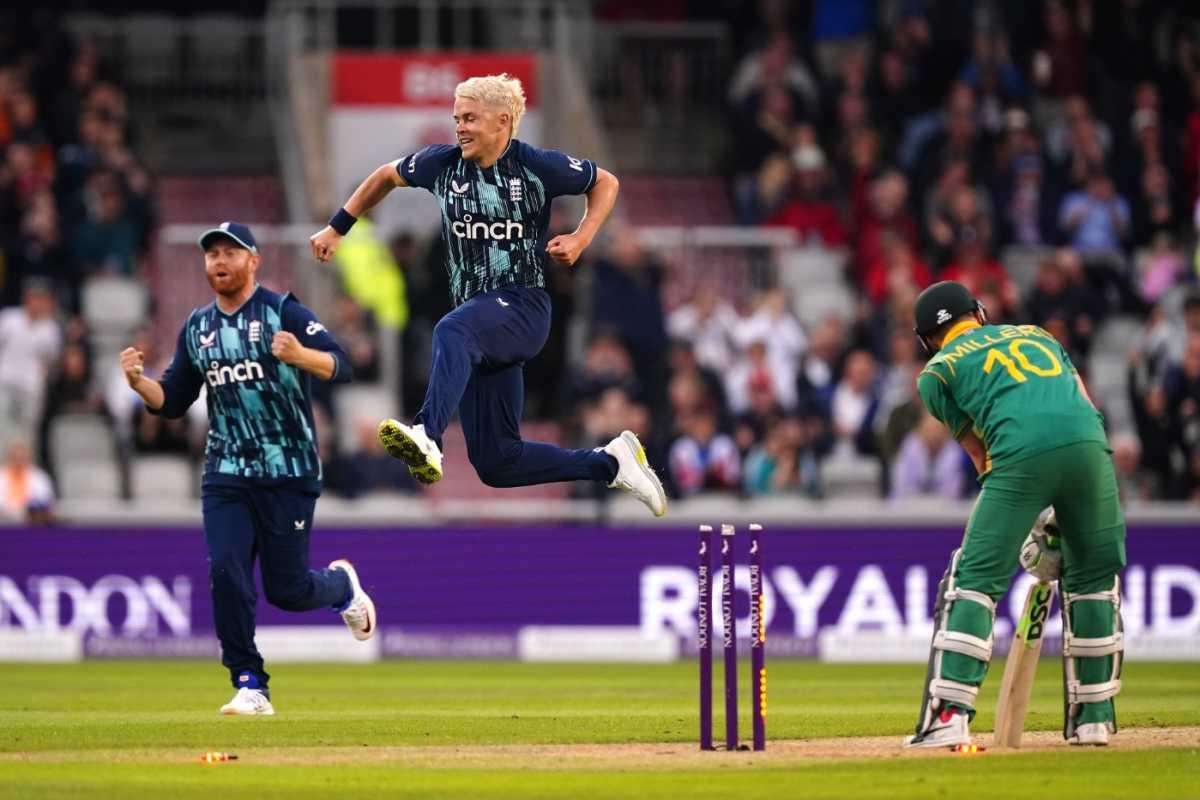 Sam Curran was at the top of his game during the ODI series