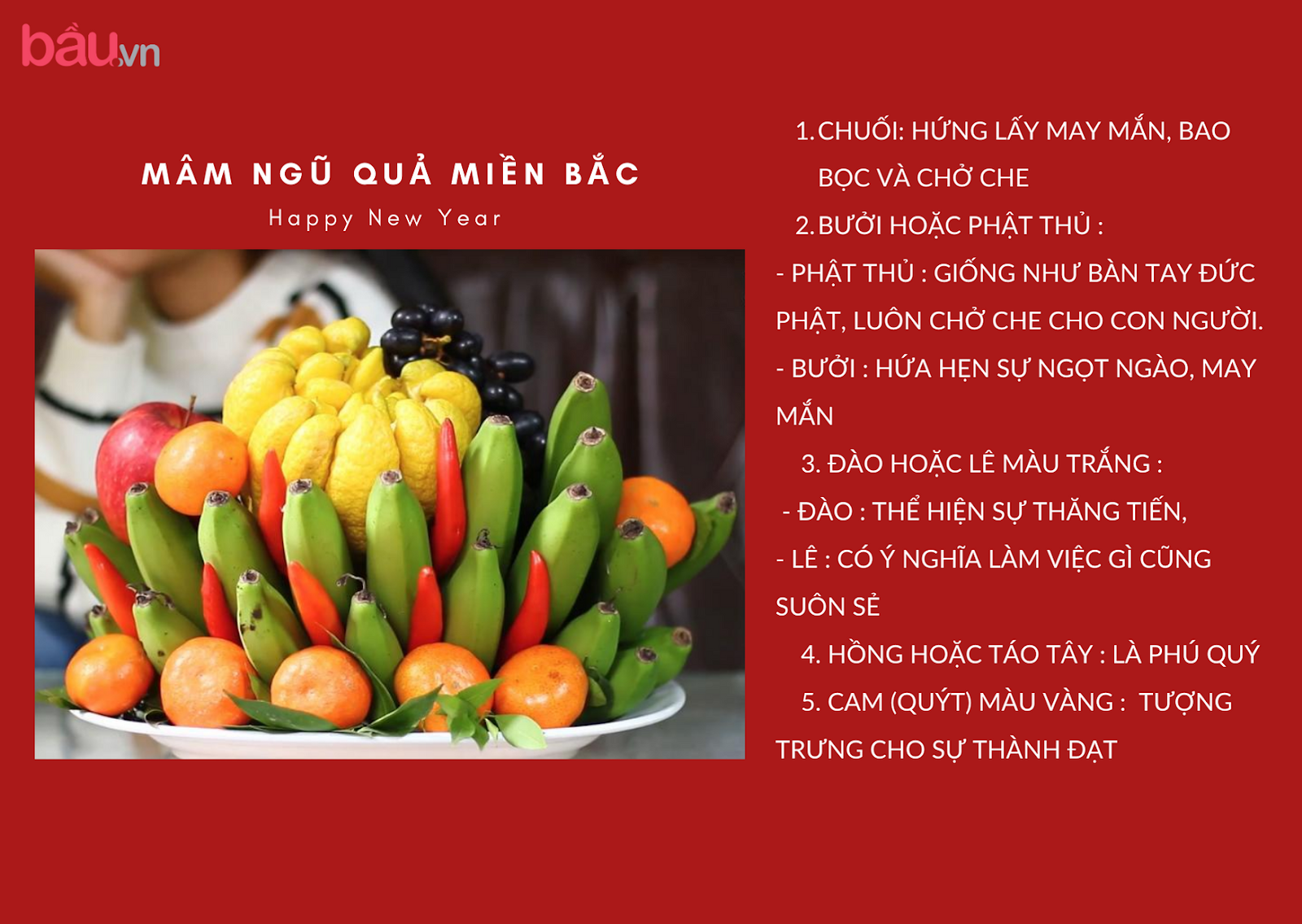 mâm ngũ quả 