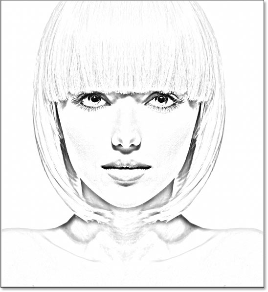 photo to sketch multiply