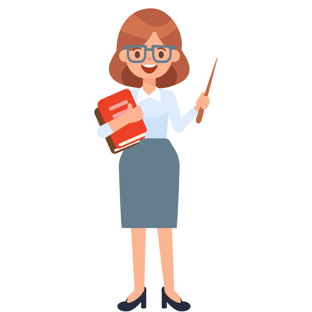 animated teacher
