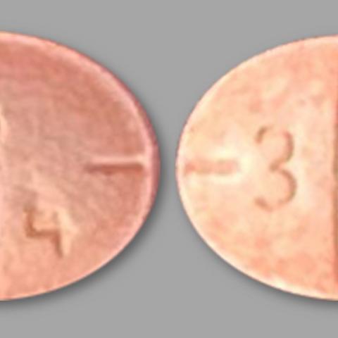 Counterfeit Adderall side by side