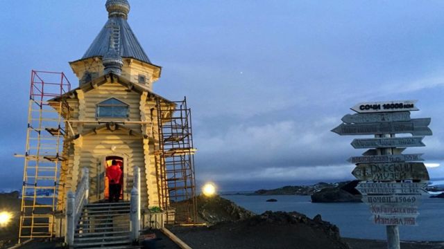 Російська церква в Антарктиці, яка страждає від кліматичних змін