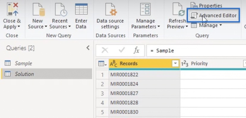 Power BI Function: Table.Partition