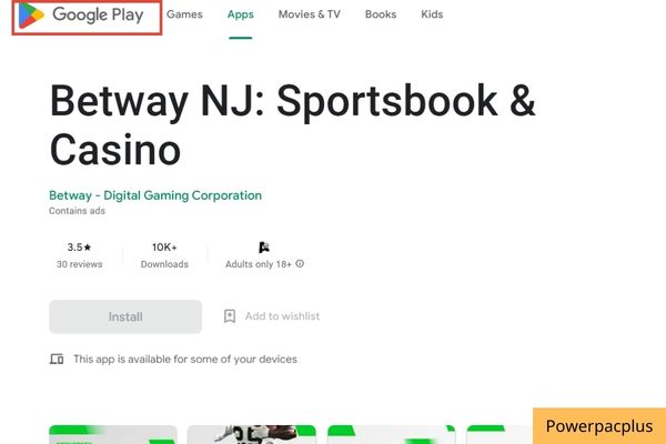 download a betway account on google play