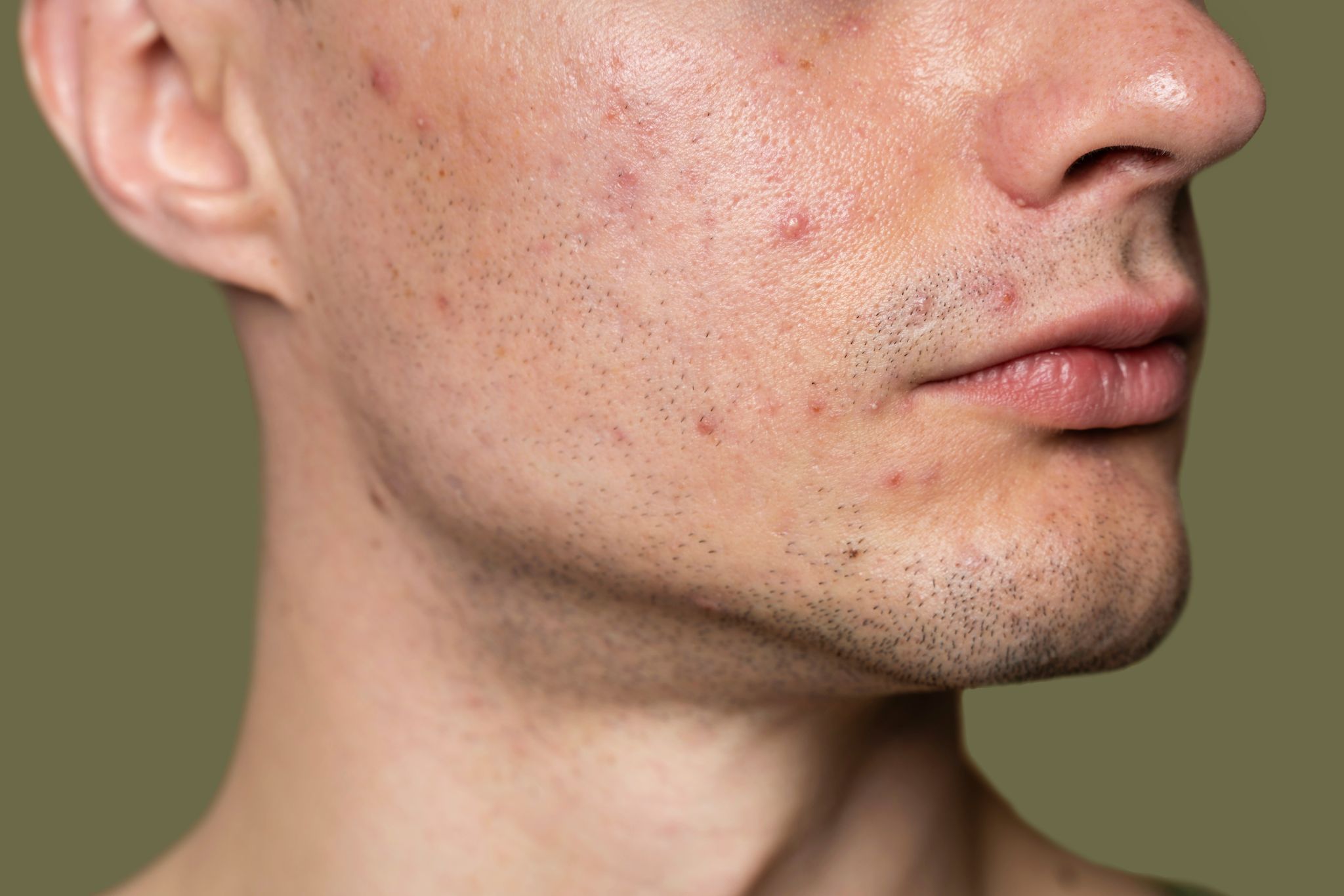 Clogged pores can lead to blackheads and pimples.