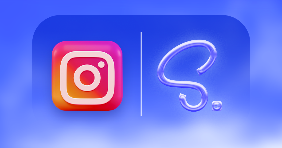 social boost logo alongside Instagram logo