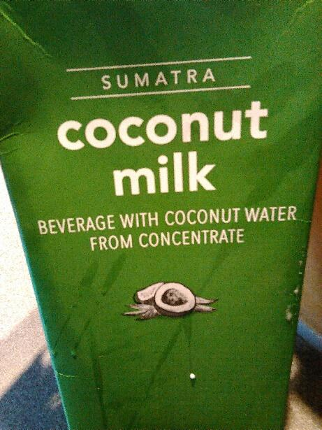 Single Origin Sumatra Coconut Milk