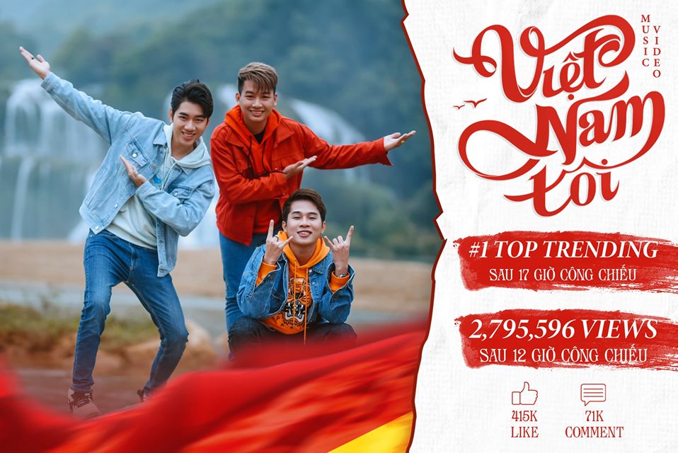 Không chỉ giữ vững vị trí Top 1 thịnh hành Youtube, MV “Việt Nam Tôi còn khiến ViruSs, Misthy cùng cộng đồng mạng quốc tế phải trầm trồ khen ngợi - Ảnh 2.