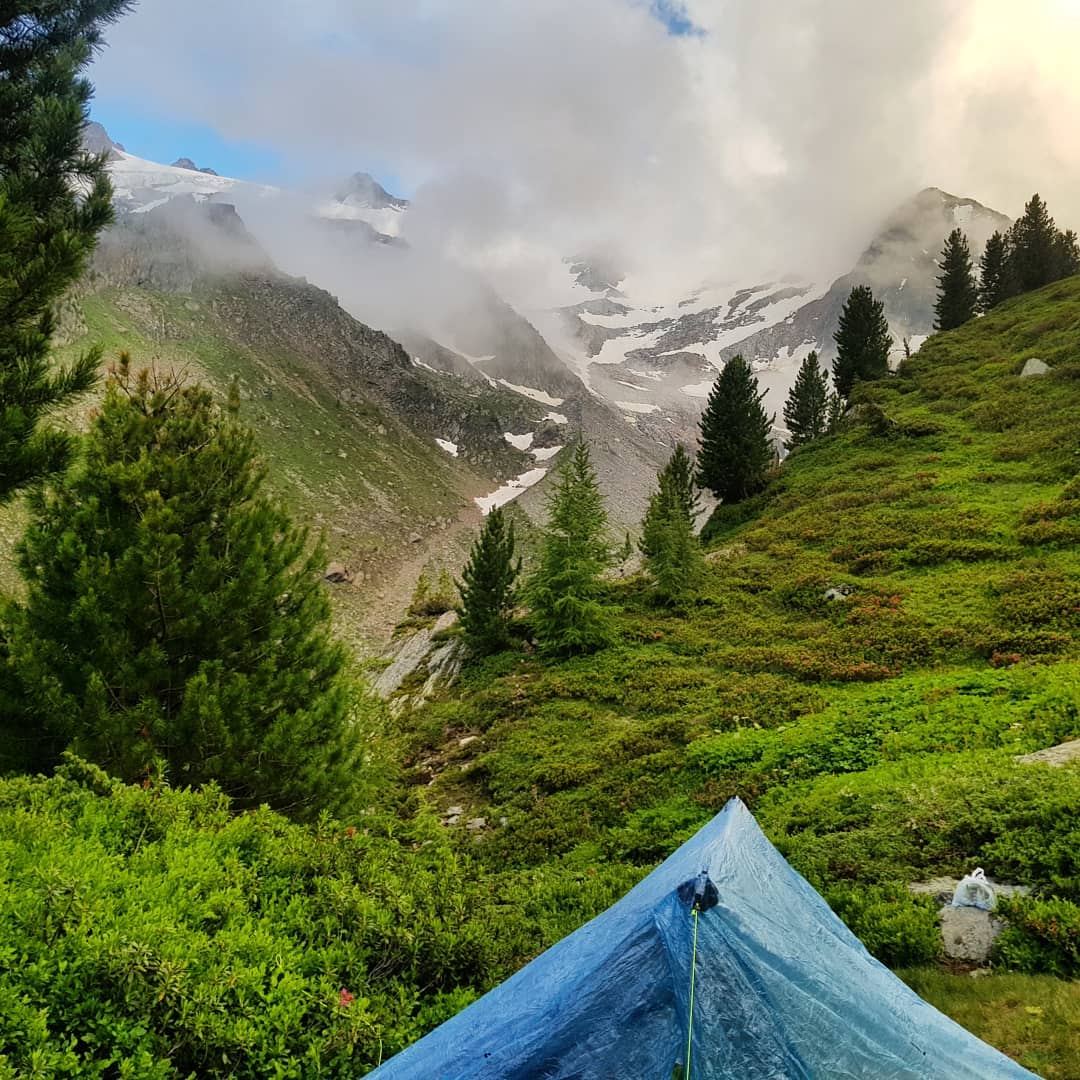 La Haute Route kamperen