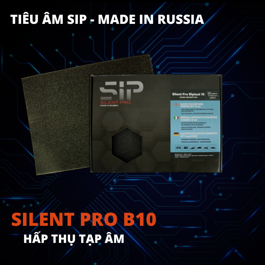 Vật liệu tiêu âm SIP (Silent Pro B10)  
