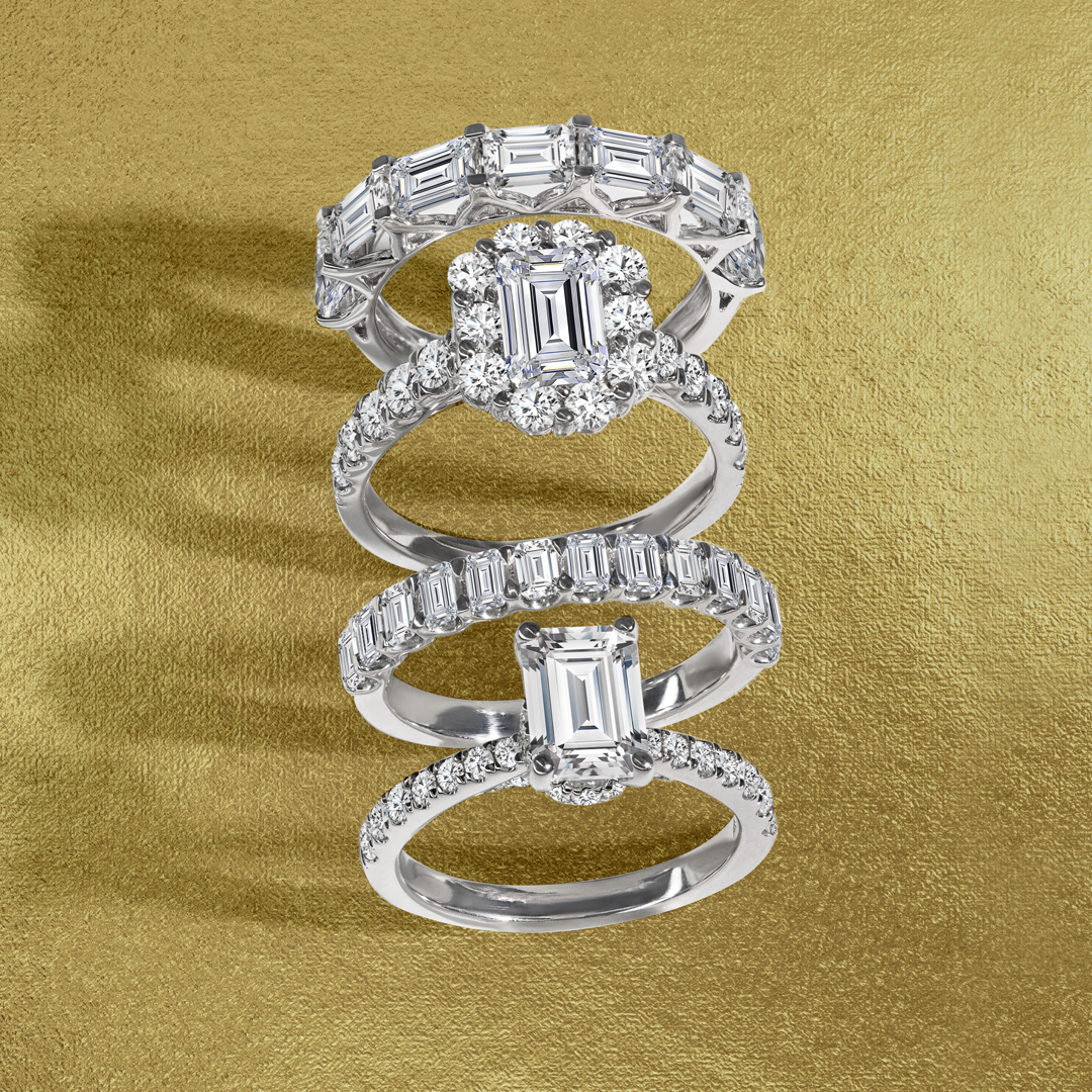 Center Stone Diamond Engagement Ring
