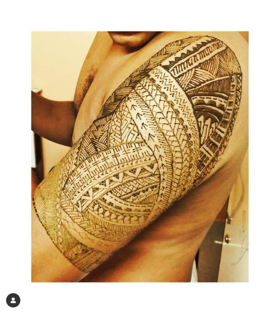 Polynesian Henna Tattoo