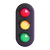 Vertical traffic light