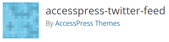 AccessPress Twitter Feed