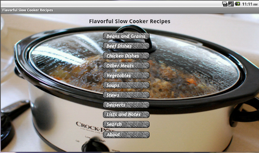 Download Flavorful Slow Cooker Recipes apk