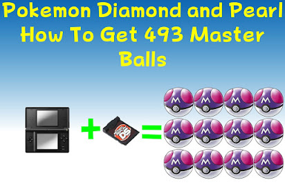 Pokemon Diamond Cheats Codes For 999 Master Balls