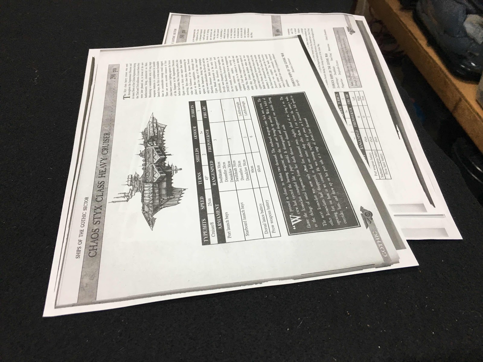 Battlefleet Gothic game
