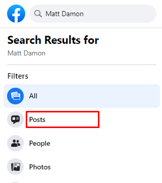filter search results