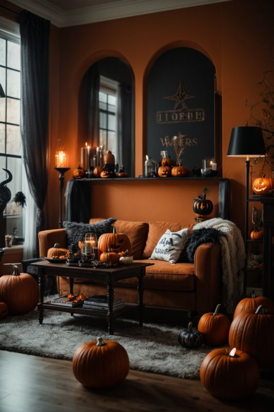 Black & Ghoulish Sofa