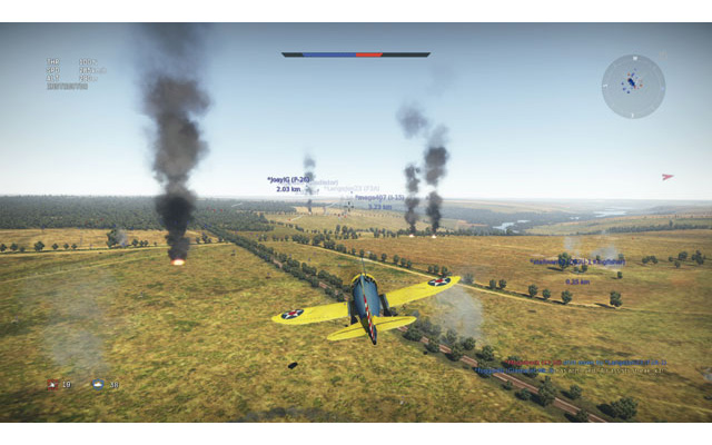 Bombers in War Thunder