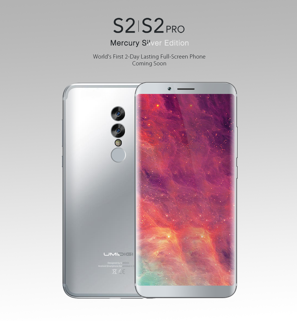 UMIDIGI S2 Pro Mercury Silver packs with GB Storage - Price & Specs
