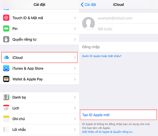 Cách tạo tài khoản ID Apple nhanh nhất