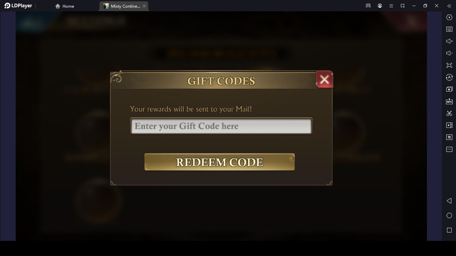 Misty Continent Cursed Island Gift Codes to Earn Free Rewards