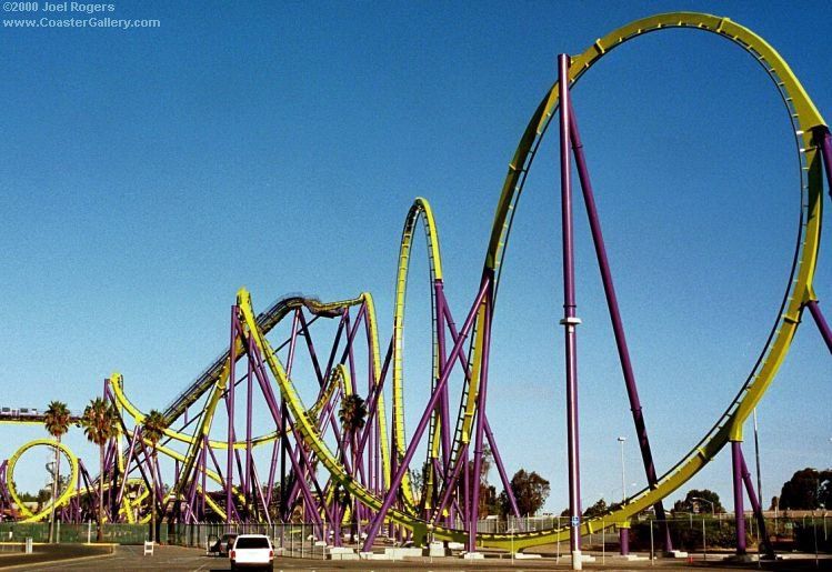 Image result for pictures of kids on the medusa ride at six flags