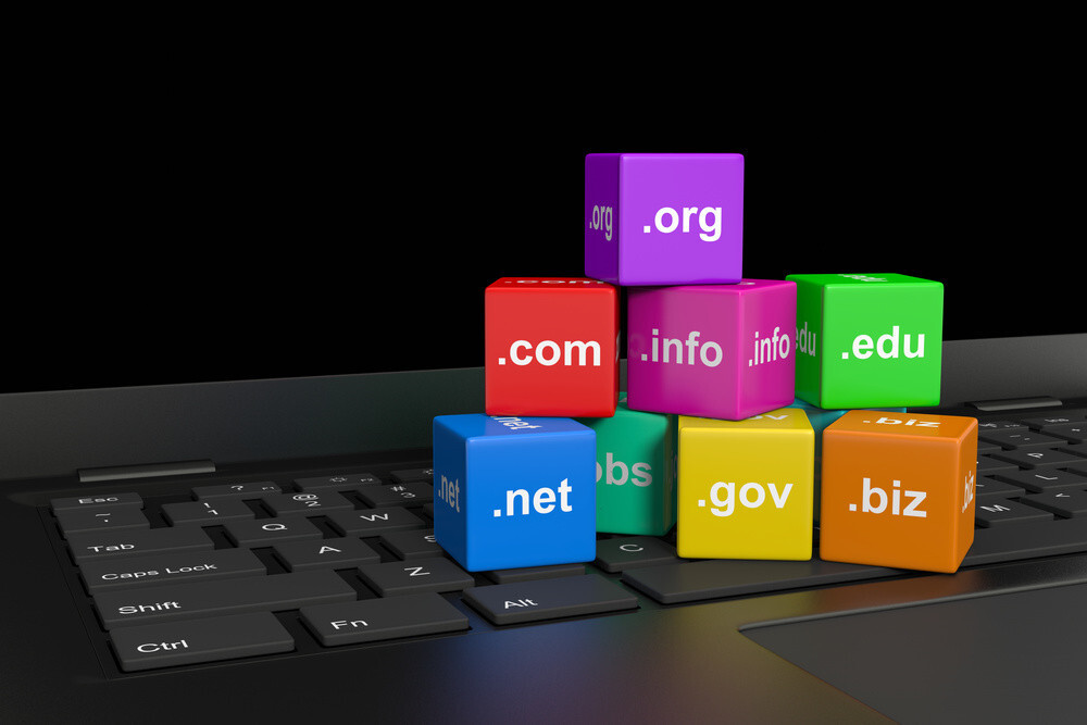 Ekstensi domain dalam website