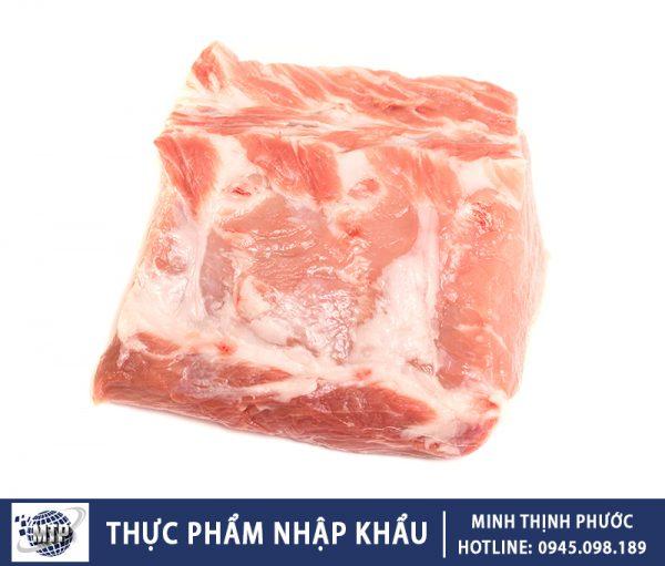 Thịt nhập khẩu có giá thành cạnh tranh tại thị trường Việt Nam