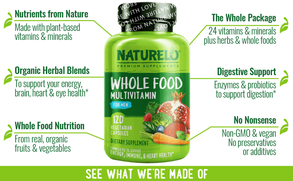 Naturelo, Vitamins, Men's Health