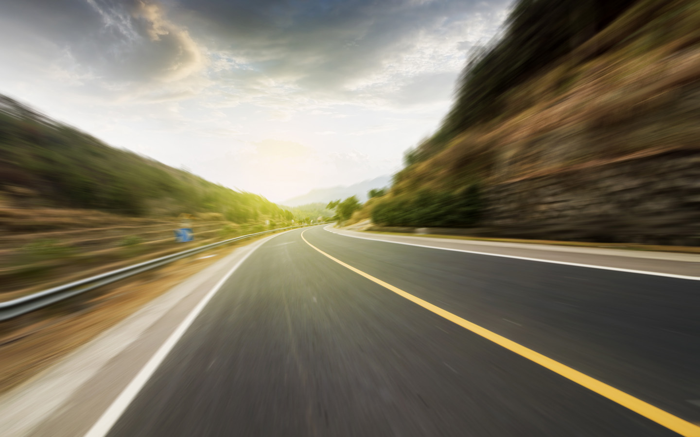 Highway hypnosis can be caused during the travel on monotonous roads such roads between forests