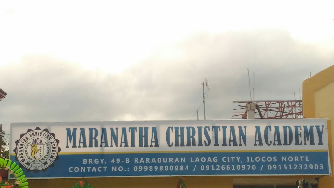 MARANATHA CHRISTIAN ACADEMY