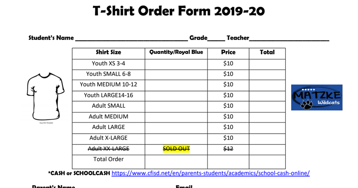 T Shirt Order FormOnline Sales.pdf