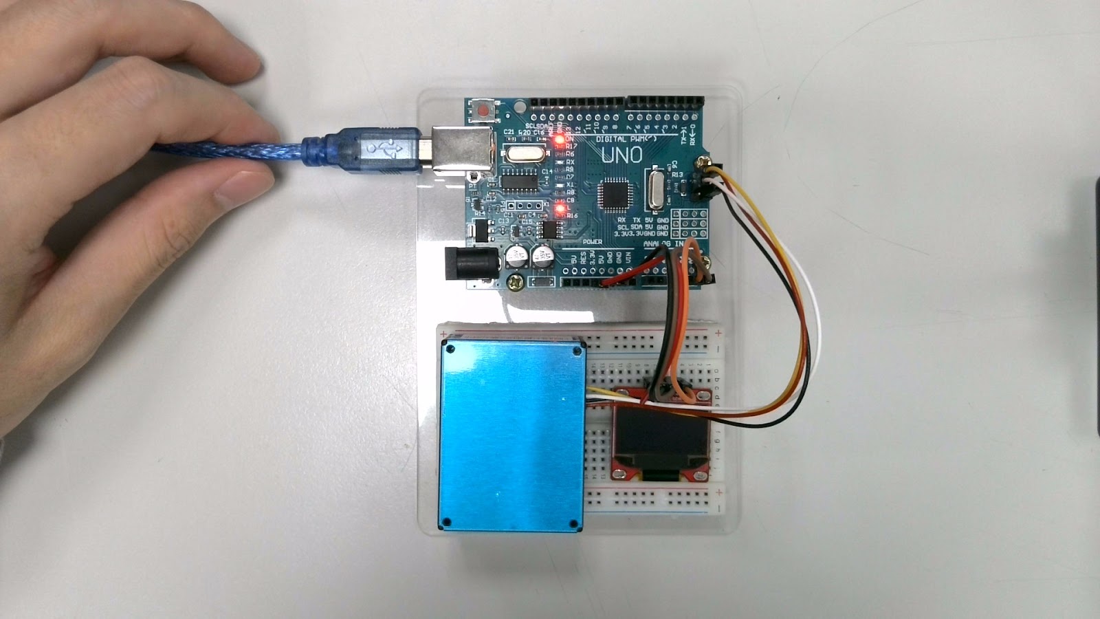 Arduino 專題教學－PM2.5 空氣品質感測 DIY 套件