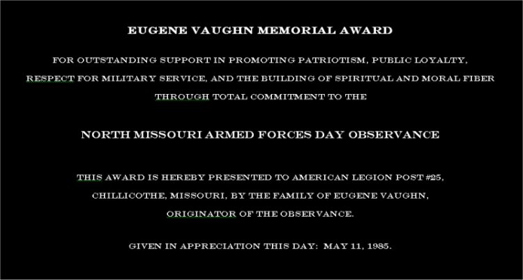 Eugene Vaughn Memorial Award 1985.jpg