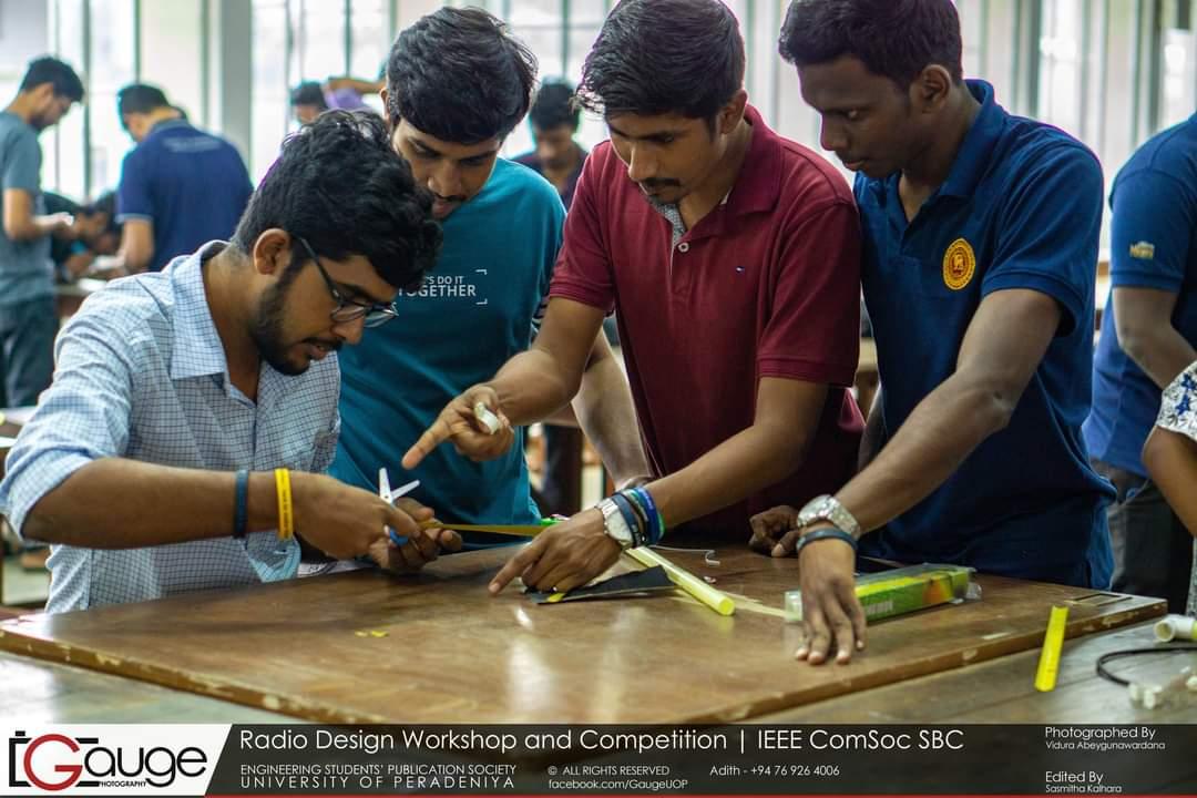 IEEE ComSoc SBC UoP collaborated with the Radio Society of Sri Lanka for the event “TuneIT” - a Radio Design Workshop & Competition