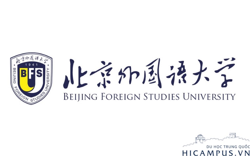Logo đại học ngoại ngữ Bắc Kinh ( Bắc Ngoại)