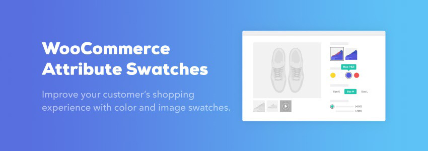Amostras de atributos do WooCommerce