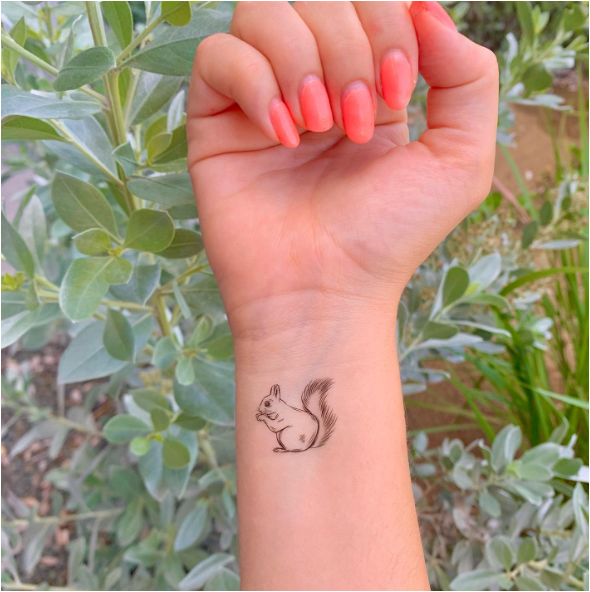 Squirrel Tattoo