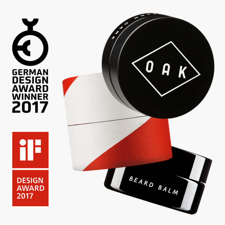 Prix du design 2017 pour le packaging OAK