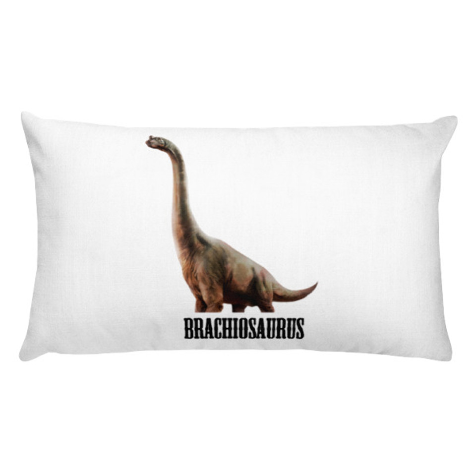Dinosaur Print Throw Pillows