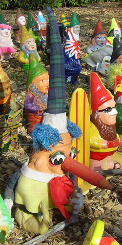 Mr Squiggley gnome