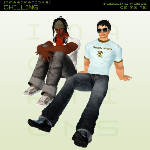 Imagimations - Guys Set - Chilling (Modeling Poses)