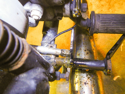 Ural Wrenching Rear Brake Pedal and Hal Sensor